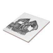 Golem Gargoyle Fliese (Seite)