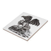 Golem Gargoyle Fliese (Seite)