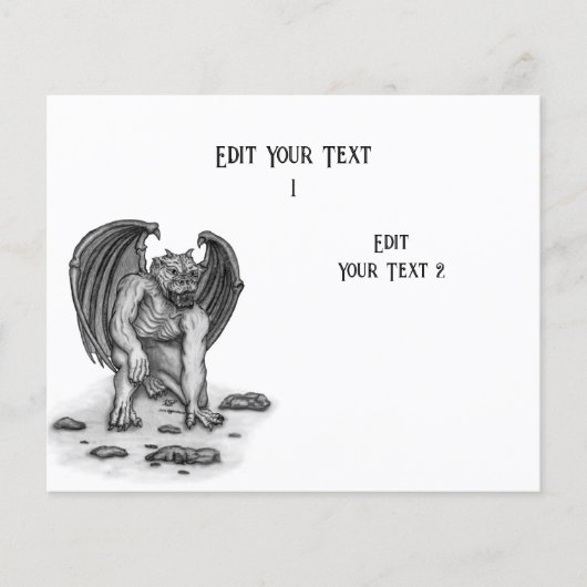 Golem Gargoyle Flyer (Vorne)