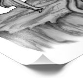 Golem Gargoyle Fotodruck (Ecke)