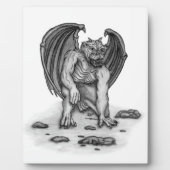 Golem Gargoyle Fotoplatte (Vorderseite)