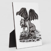 Golem Gargoyle Fotoplatte (Seite)