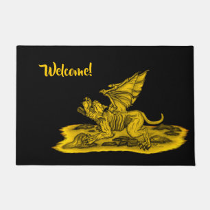 Golem Gargoyle Fußmatte