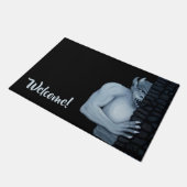 Golem Gargoyle Fußmatte (Schrägansicht)