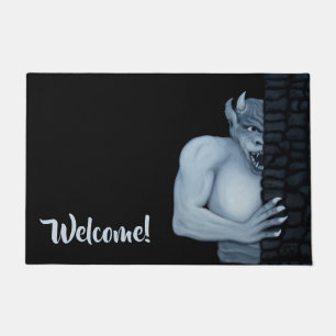 Golem Gargoyle Fußmatte