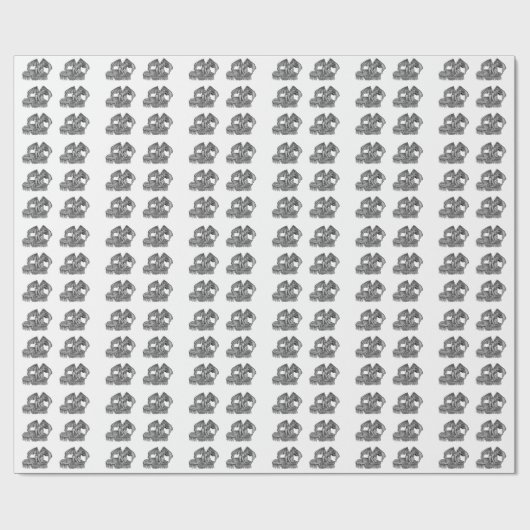 Golem Gargoyle Geschenkpapier (Flach)