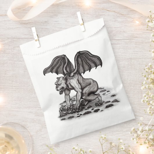 Golem Gargoyle Geschenktütchen (Ausgeschnitten)