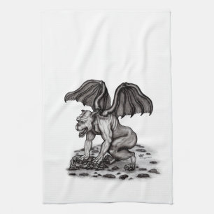 Golem Gargoyle Geschirrtuch