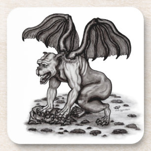 Golem Gargoyle Getränkeuntersetzer