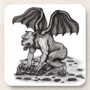 Golem Gargoyle Getränkeuntersetzer