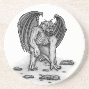 Golem Gargoyle Getränkeuntersetzer