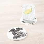 Golem Gargoyle Getränkeuntersetzer (Seite)