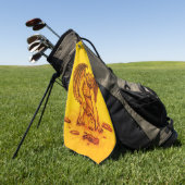 Golem Gargoyle Golfhandtuch (Gras)