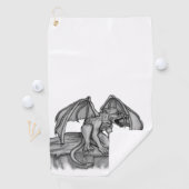 Golem Gargoyle Golfhandtuch (Insitu)