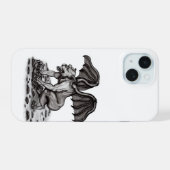 Golem Gargoyle iPhone 15 Hülle (Rückseite (Horizontal))