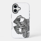 Golem Gargoyle iPhone 16 Hülle (Rückseite)