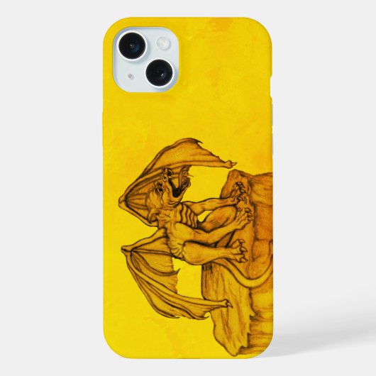 Golem Gargoyle iPhone Hülle (Rückseite)