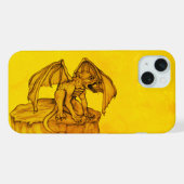 Golem Gargoyle iPhone Hülle (Rückseite (Horizontal))