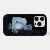 Golem Gargoyle iPhone Hülle (Rückseite (Horizontal))