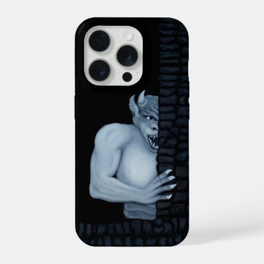 Golem Gargoyle iPhone Hülle (Rückseite)