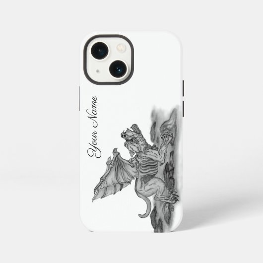Golem Gargoyle iPhone Hülle (Rückseite)