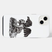Golem Gargoyle iPhone Hülle (Rückseite (Horizontal))