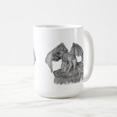 Golem Gargoyle Kaffeetasse (VorderseiteRechts)