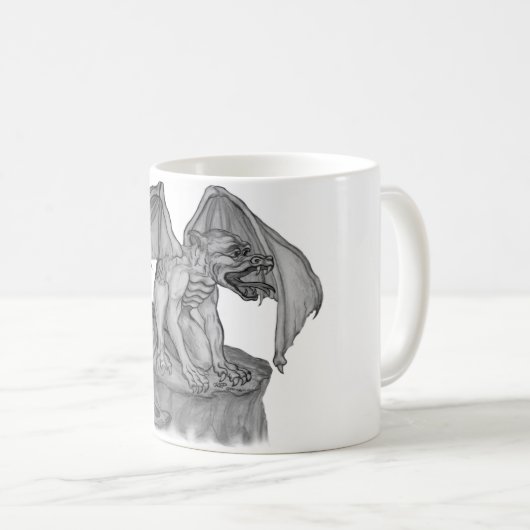 Golem Gargoyle Kaffeetasse (VorderseiteRechts)
