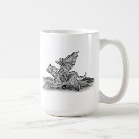 Golem Gargoyle Kaffeetasse (Rechts)