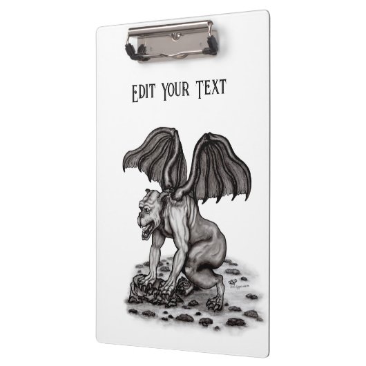 Golem Gargoyle Klemmbrett (Links)