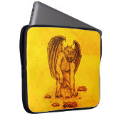 Golem Gargoyle Laptopschutzhülle (Vorne Rechts)