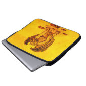 Golem Gargoyle Laptopschutzhülle (Vorne Knopf)