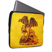 Golem Gargoyle Laptopschutzhülle (Vorne Rechts)