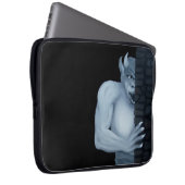 Golem - Gargoyle Laptopschutzhülle (Vorne Rechts)