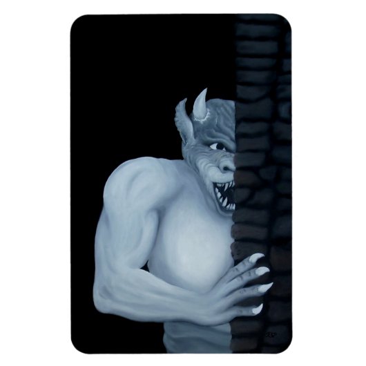 Golem - Gargoyle Magnet (Vertikal)