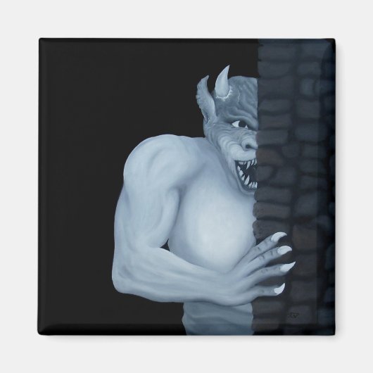 GOLEM - Gargoyle Magnet (Vorne)