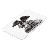 Golem Gargoyle Magnet (Linke Seite)