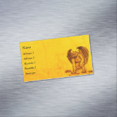 Golem Gargoyle Magnet Business Card (Beispiel)