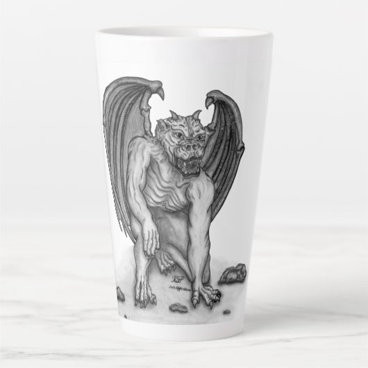 Golem Gargoyle Milchtasse (Vorderseite)