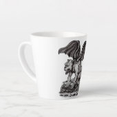 Golem Gargoyle Milchtasse (Linke Ecke)