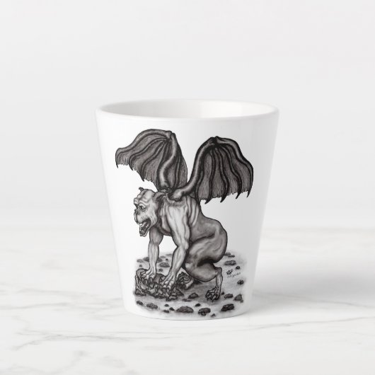 Golem Gargoyle Milchtasse (Vorderseite)