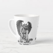 Golem Gargoyle Milchtasse (Linke Ecke)