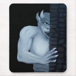 Golem - Gargoyle Mousepad