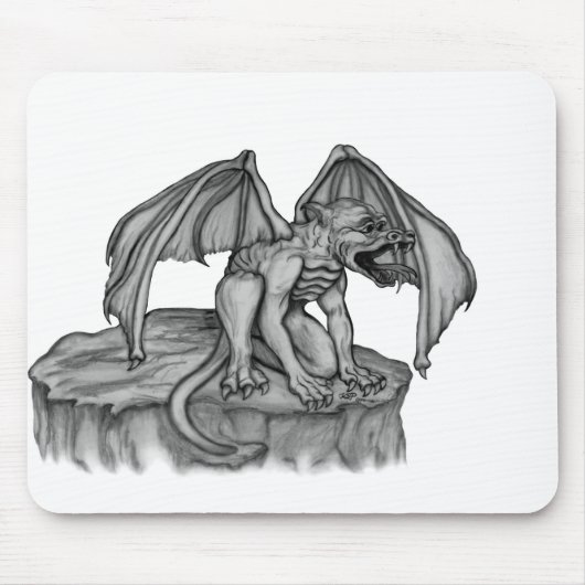 Golem Gargoyle Mousepad (Vorne)