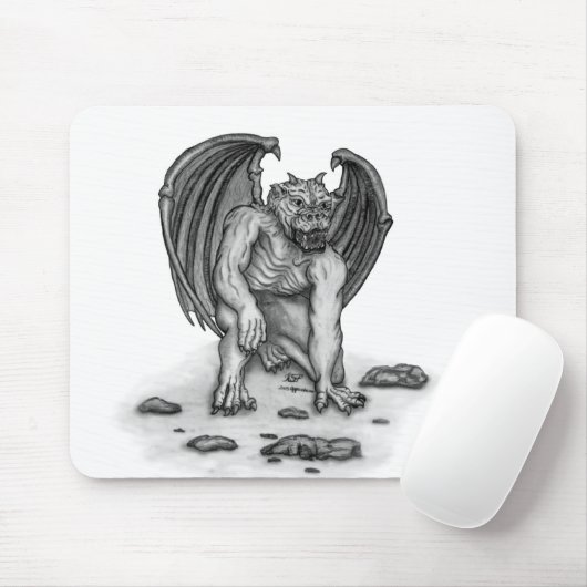 Golem Gargoyle Mousepad (Mit Mouse)