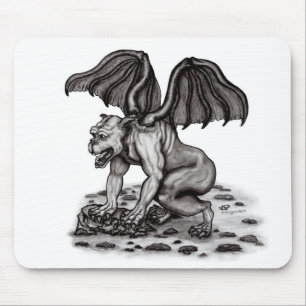 Golem Gargoyle Mousepad