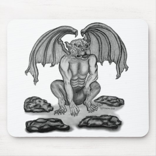 GOLEM - Gargoyle Mousepad (Vorne)