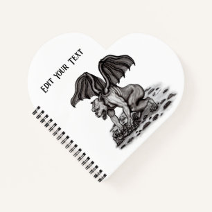 Golem Gargoyle Notizblock