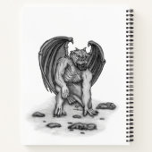 Golem Gargoyle Notizblock (Rückseite)