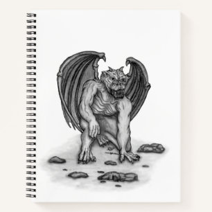 Golem Gargoyle Notizblock